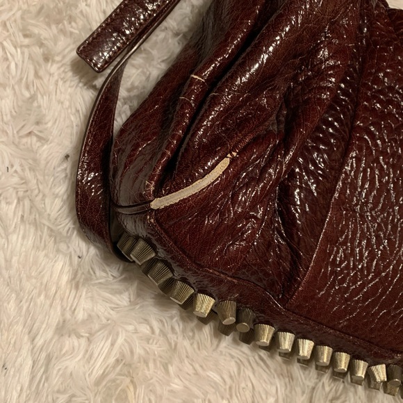 Burgundy Alexander Wang bag - Picture 4 of 4